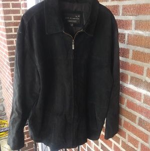 Croft and Barrow Genuine Large Leather Jacket